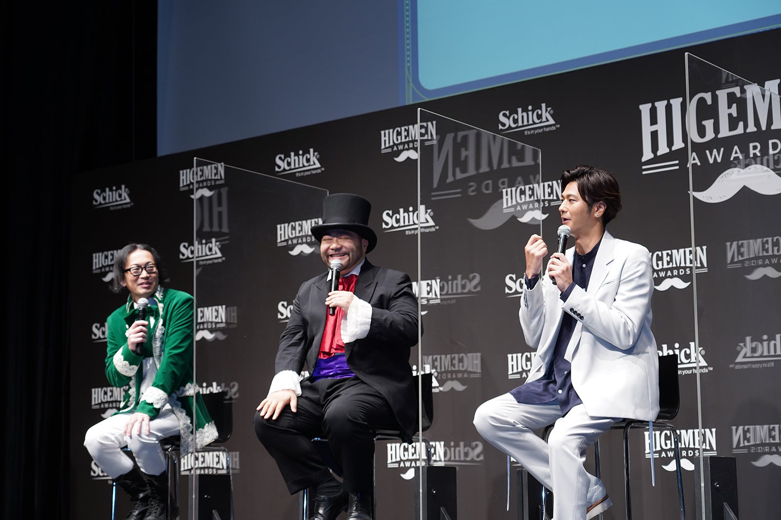 髭男爵、速水もこみち（提供写真）