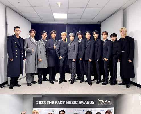 SEVENTEEN「2023 TMA」大賞初受賞 BTSの5連覇に続く