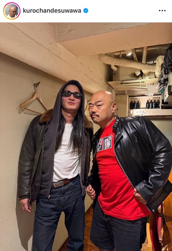 クロちゃんInstagramより