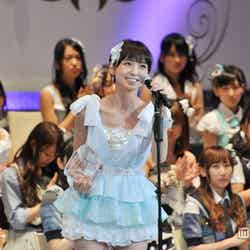 「AKB48 27thシングル 選抜総選挙 ～ファンが選ぶ64議席～」で5位を獲得した篠田麻里子