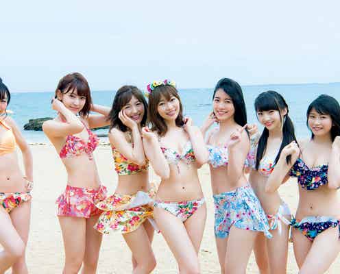 指原莉乃・渡辺麻友・松井珠理奈ら“神7”水着ショットも!「AKB48選抜総選挙」ランクイン80人全員集結