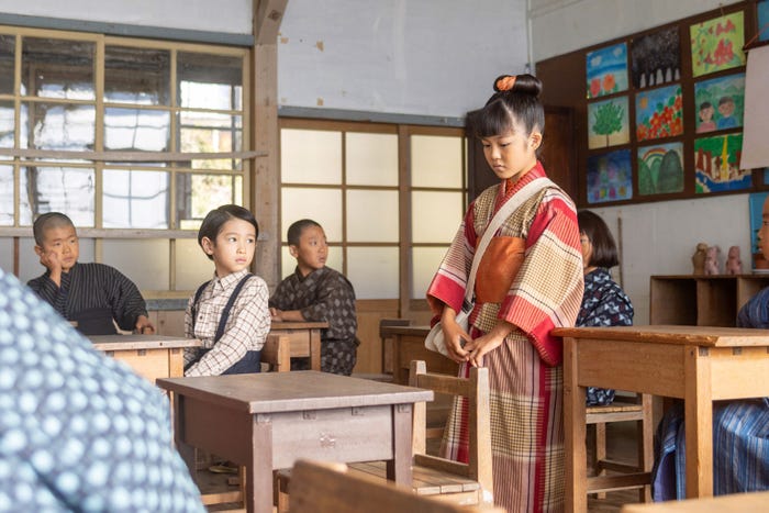 木村優来、永瀬ゆずなら「あんぱん」第5話(C)NHK