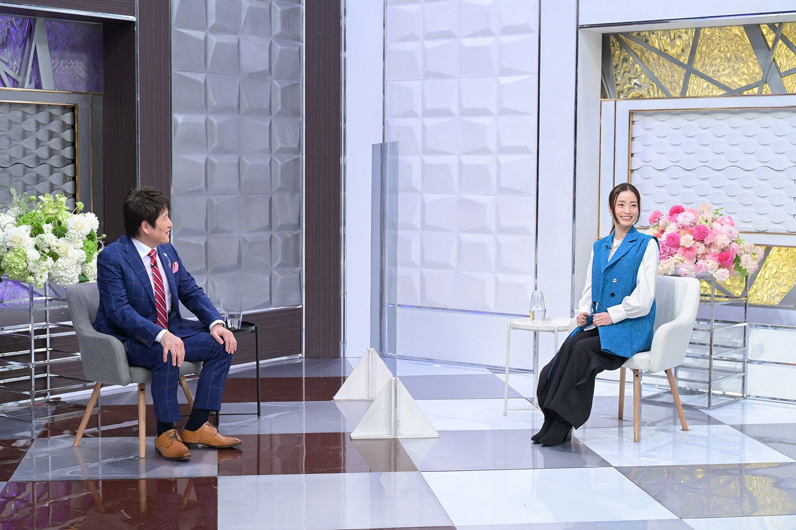 林修、上戸彩（C）MBS