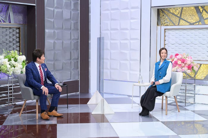 林修、上戸彩(C)MBS