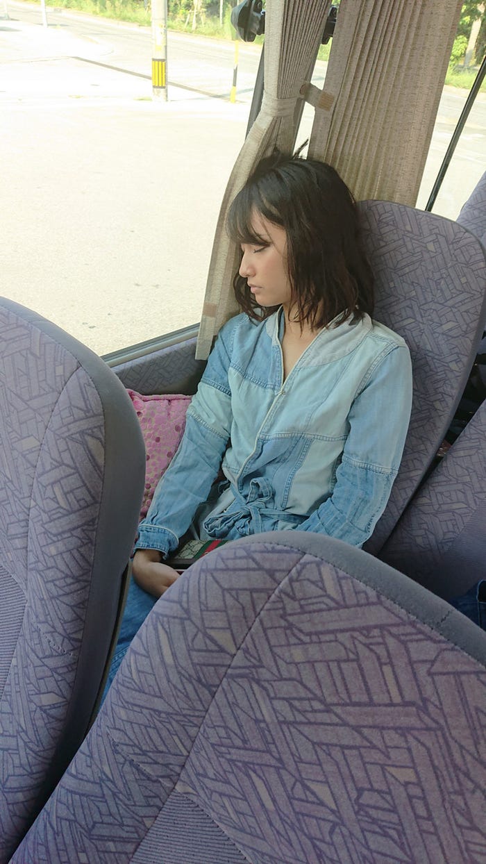 小泉遥撮影オフショット(提供写真)