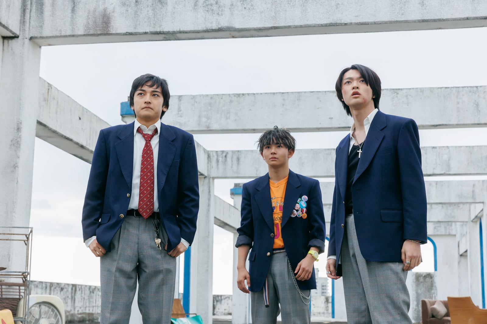 KANON、TAIKI、RUI（C）フジテレビ