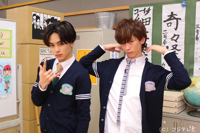 タクヤ、リョウガ(C)フジテレビ