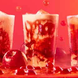りんごとクランベリー ミルクティー/ティーエード/ジェラッティー(提供写真)