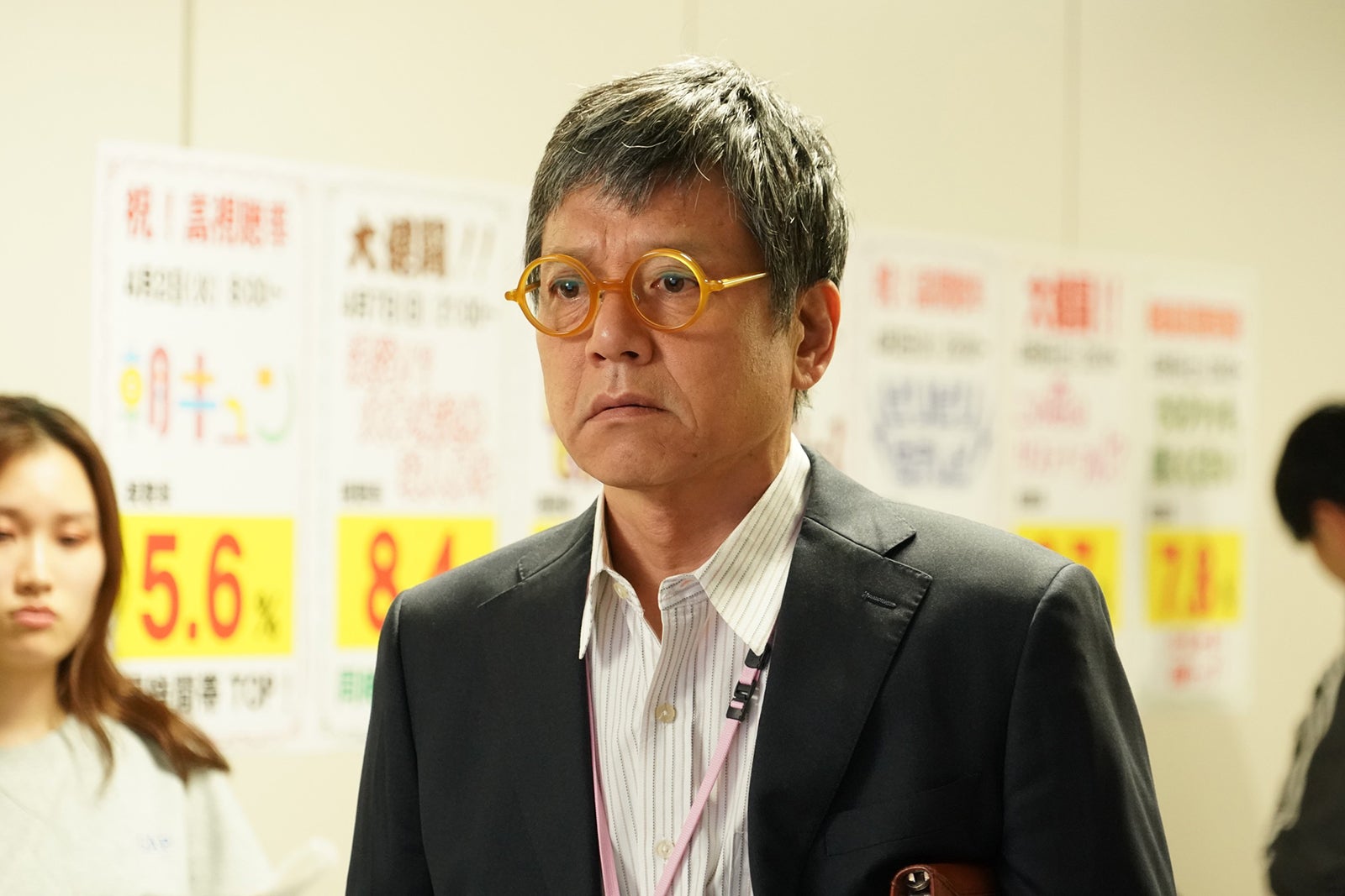 勝村政信「イップス」第6話より（C）フジテレビ