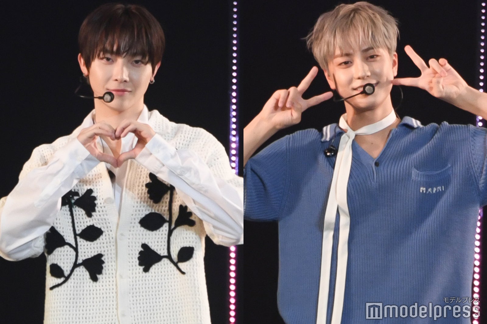 ショーケースに登壇したNICHOLAS、TAKI（C）モデルプレス