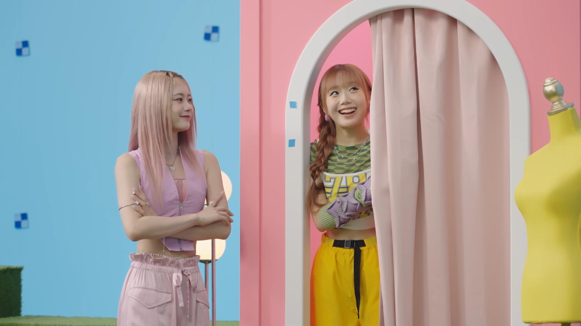 ME:I「ホットペッパービューティー」新WebCMより（提供写真）