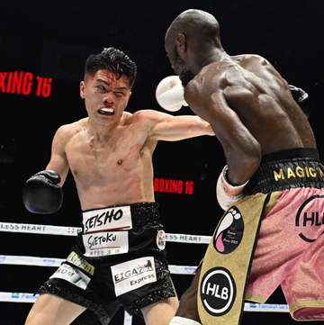 坪井智也 5戦目で初黒星を喫す 右目上裂傷のため病院に直行し、試合後会見はキャンセルに