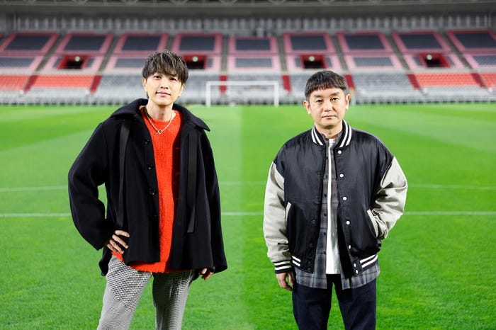 ゆず(左から)北川悠仁、岩沢厚治(C)日本テレビ