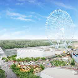 今秋、大阪・万博記念公園に誕生する「EXPOCITY」/画像提供:三井不動産【モデルプレス】