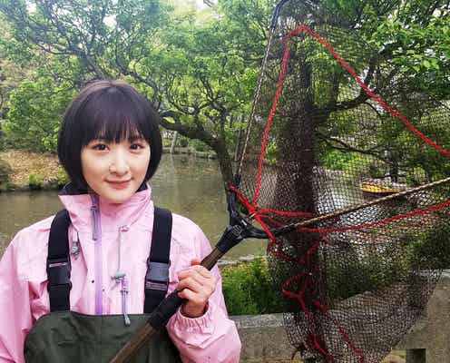 生駒里奈、“泥パック状態”で奮闘 ヘドロに挑む