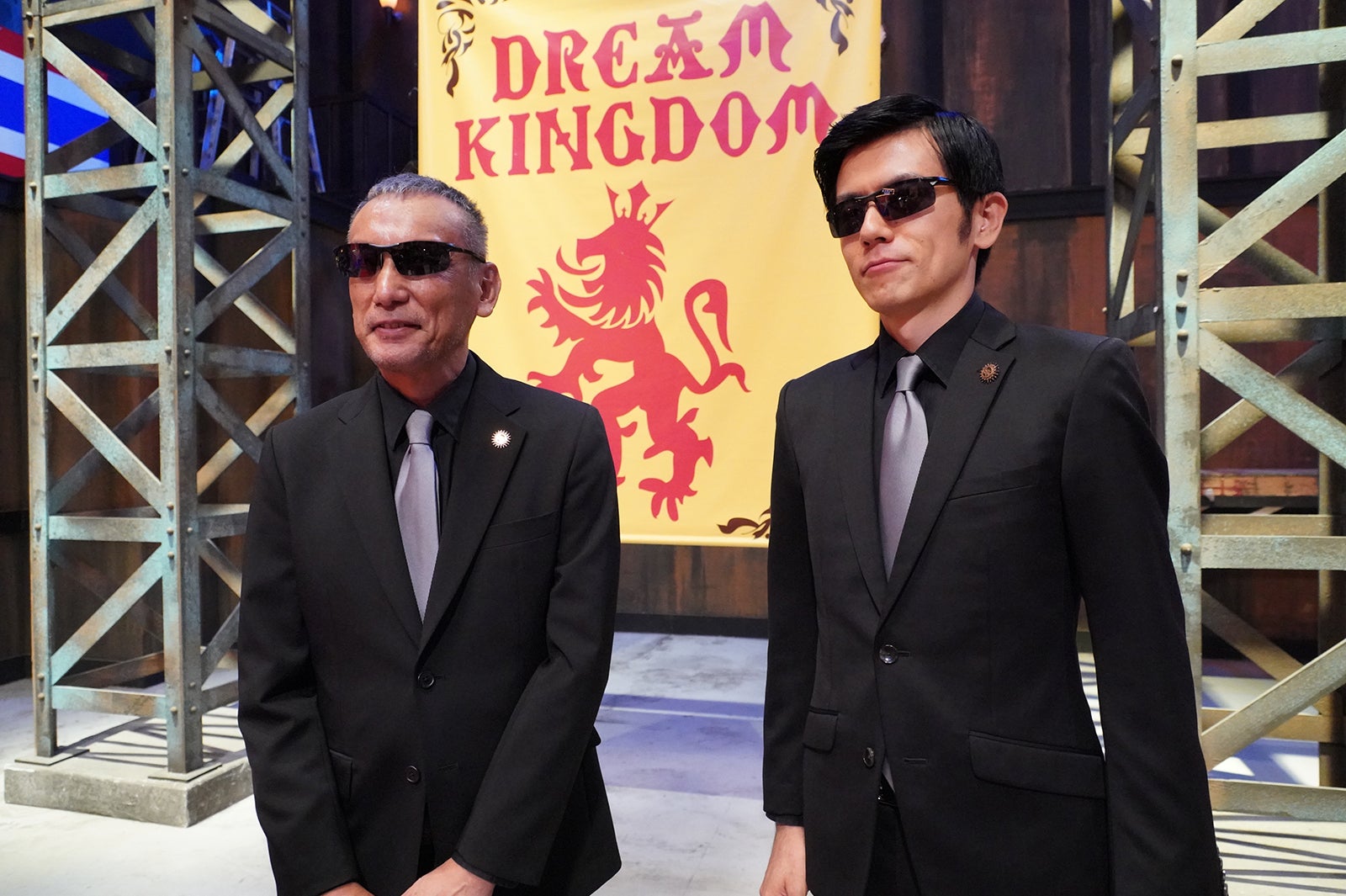 福本伸行氏、青木源太アナ／「ゼロ 一獲千金ゲーム」第7話より（C）日本テレビ