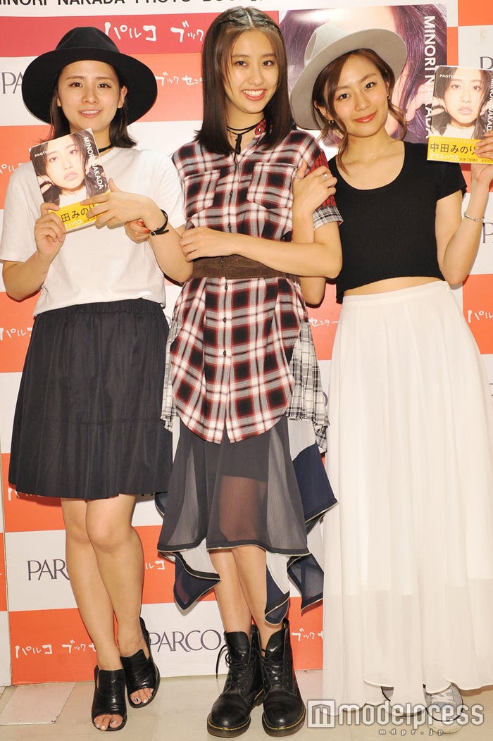 大畑ありさ、中田みのり、信太美月(C)モデルプレス