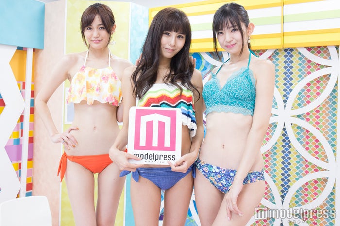 美ボディ開放 上下別柄ミックスマッチなビキニが今っぽい 深夜のトレンド水着ファッションショー モデルプレス 美ボディ開放 上下別柄ミックスマッチなビキニが今っぽい 深夜のトレンド水着ファッションショー モデルプレス