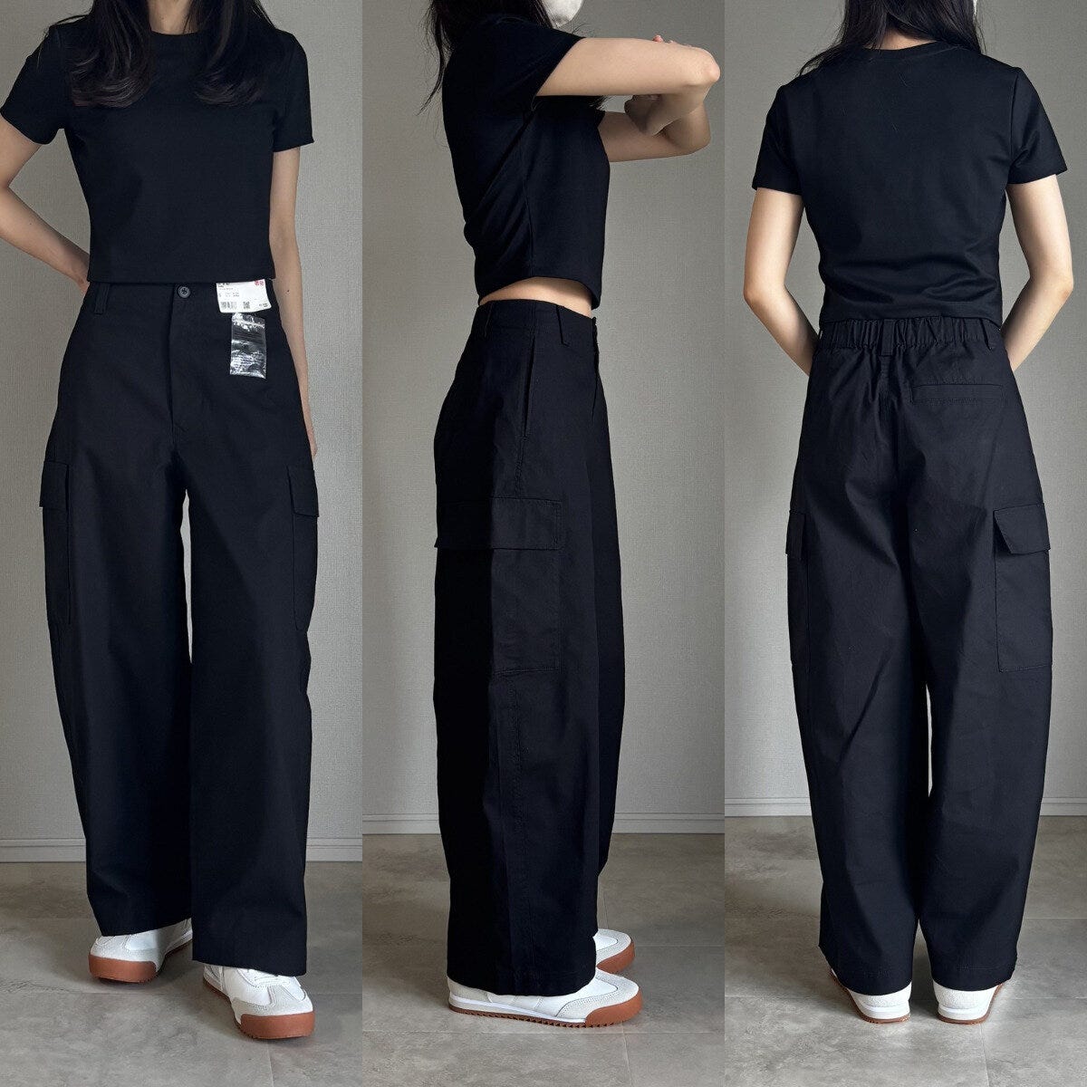 ユニクロ バレルカーゴパンツ ユニクロ バレルカーゴパンツ 154cm