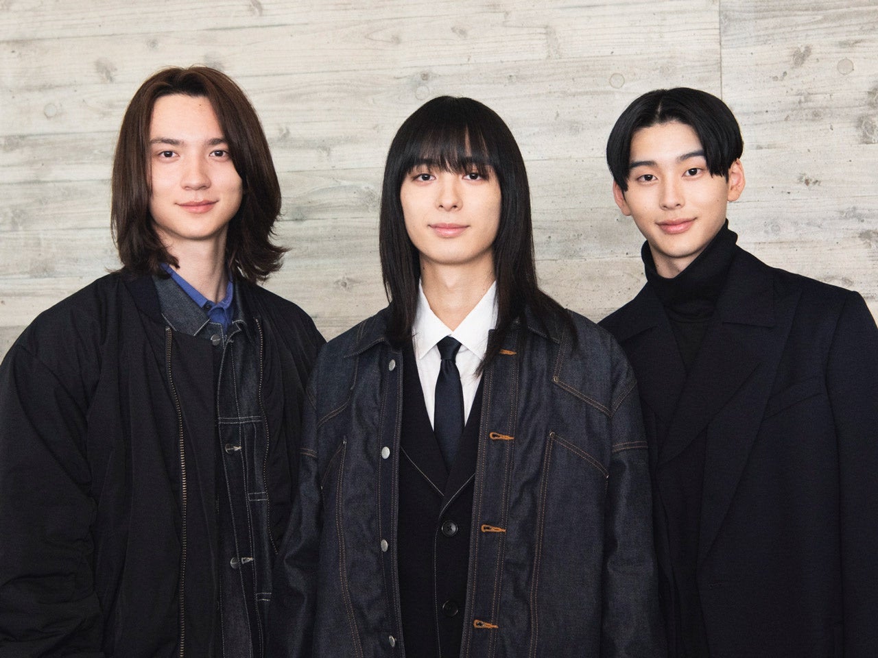 （左から）嵐翔真（準グランプリ）、海谷遠音（グランプリ＆読者賞）、石川愛大（準グランプリ）撮影／柳香穂