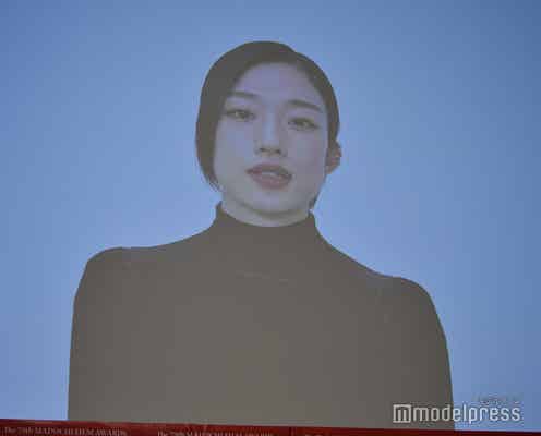 河合優実、ビデオメッセージで贈呈式登場 2作品主演俳優賞受賞に感謝【第79回毎日映画コンクール】