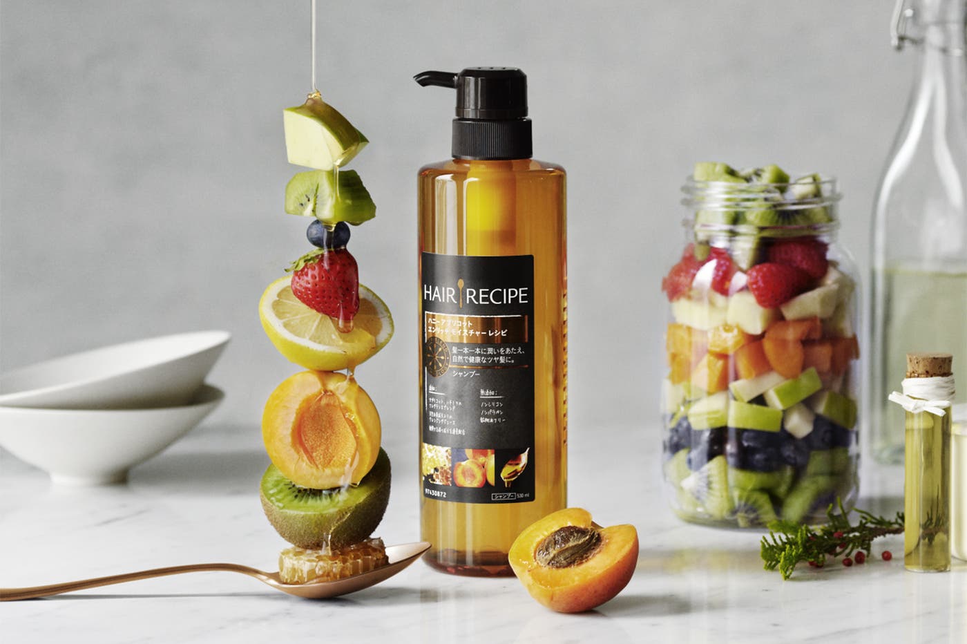 ヘアレシピ ハニーアプリコット エンリッチ モイスチャー レシピ シャンプー