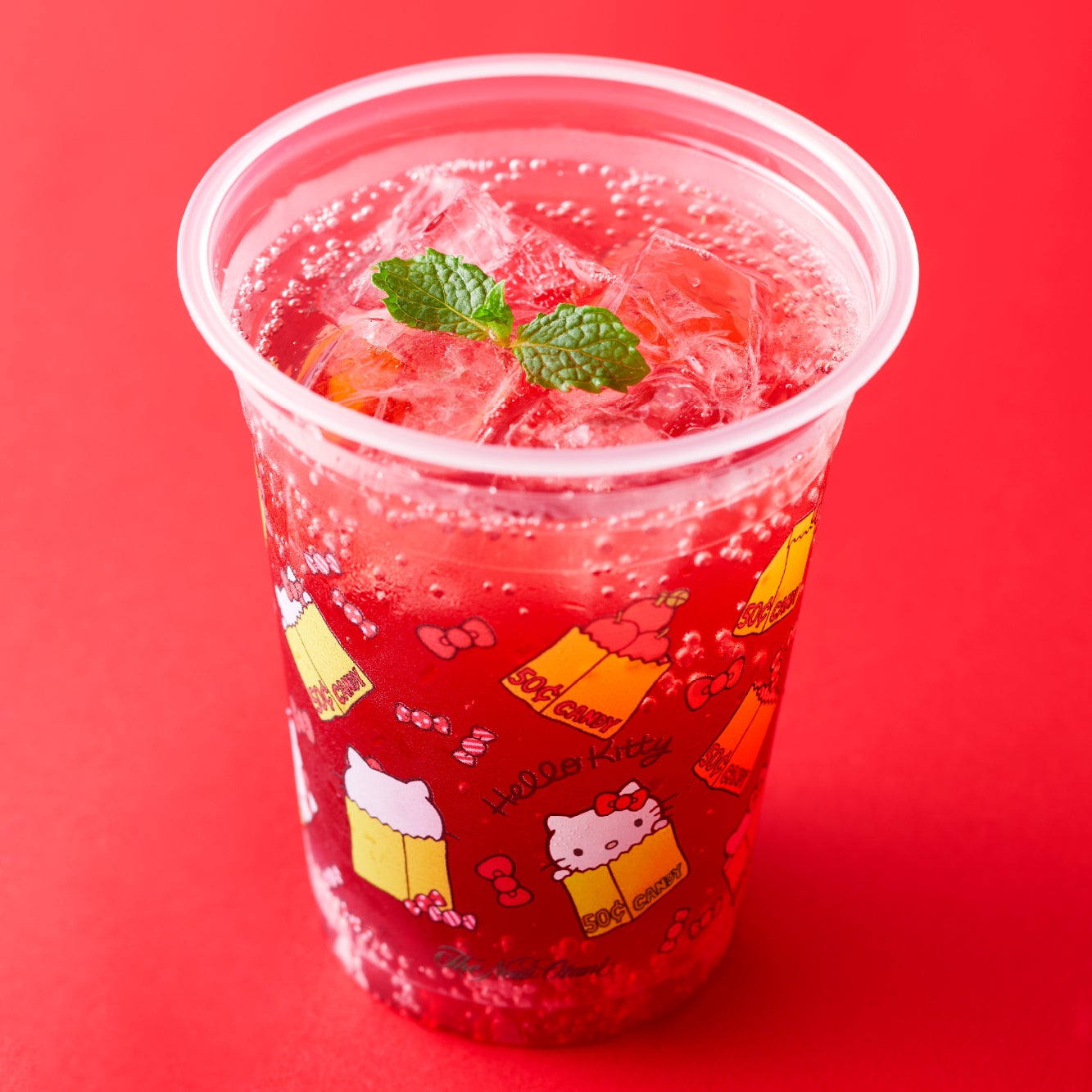 ハローキティ リボン・ルージュ　扇子1本付き　￥1,300（C）2025 SANRIO CO., LTD. APPROVAL NO. L660648