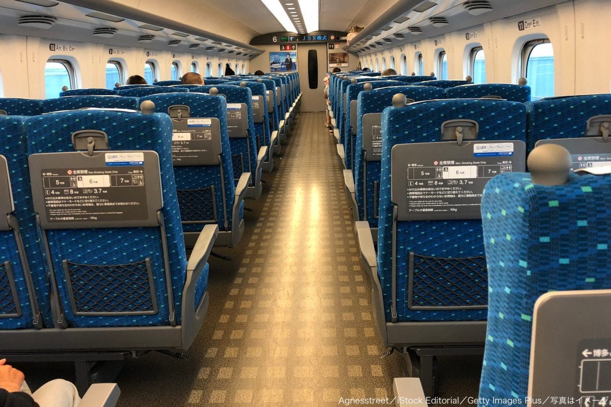 新幹線車内