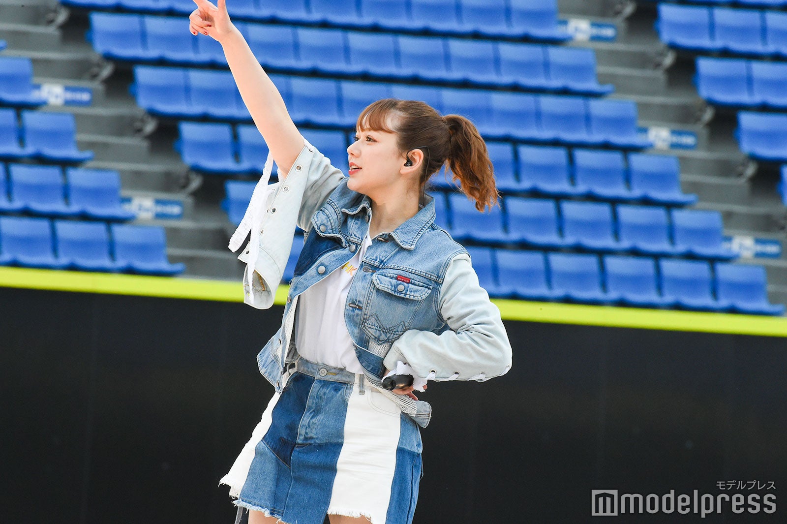 HKT48「AKB48グループ春のLIVEフェスin横浜スタジアム」（C）モデルプレス