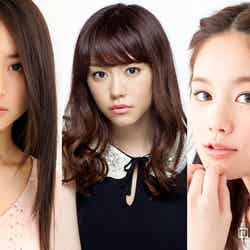 桐谷美玲（中）、山本美月（左）、筧美和子（右）ら追加出演者発表「TGC 2014 A／W」