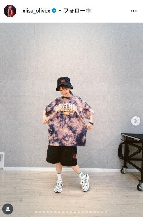 LiSA公式Instagramより