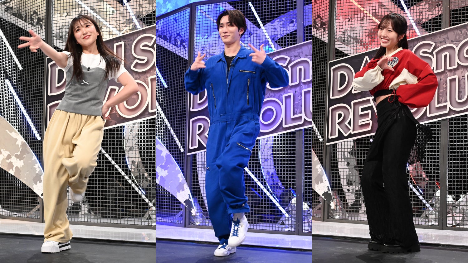 矢吹奈子、渡辺翔太、本田真凜（C）TBS