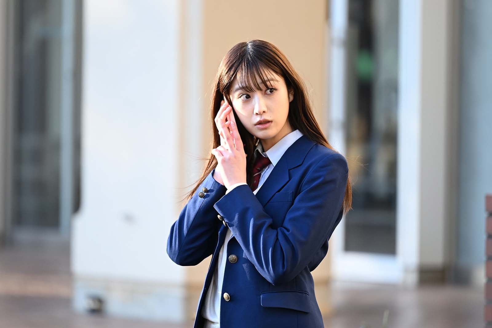 高橋ひかる「リビングの松永さん」第6話より（C）カンテレ