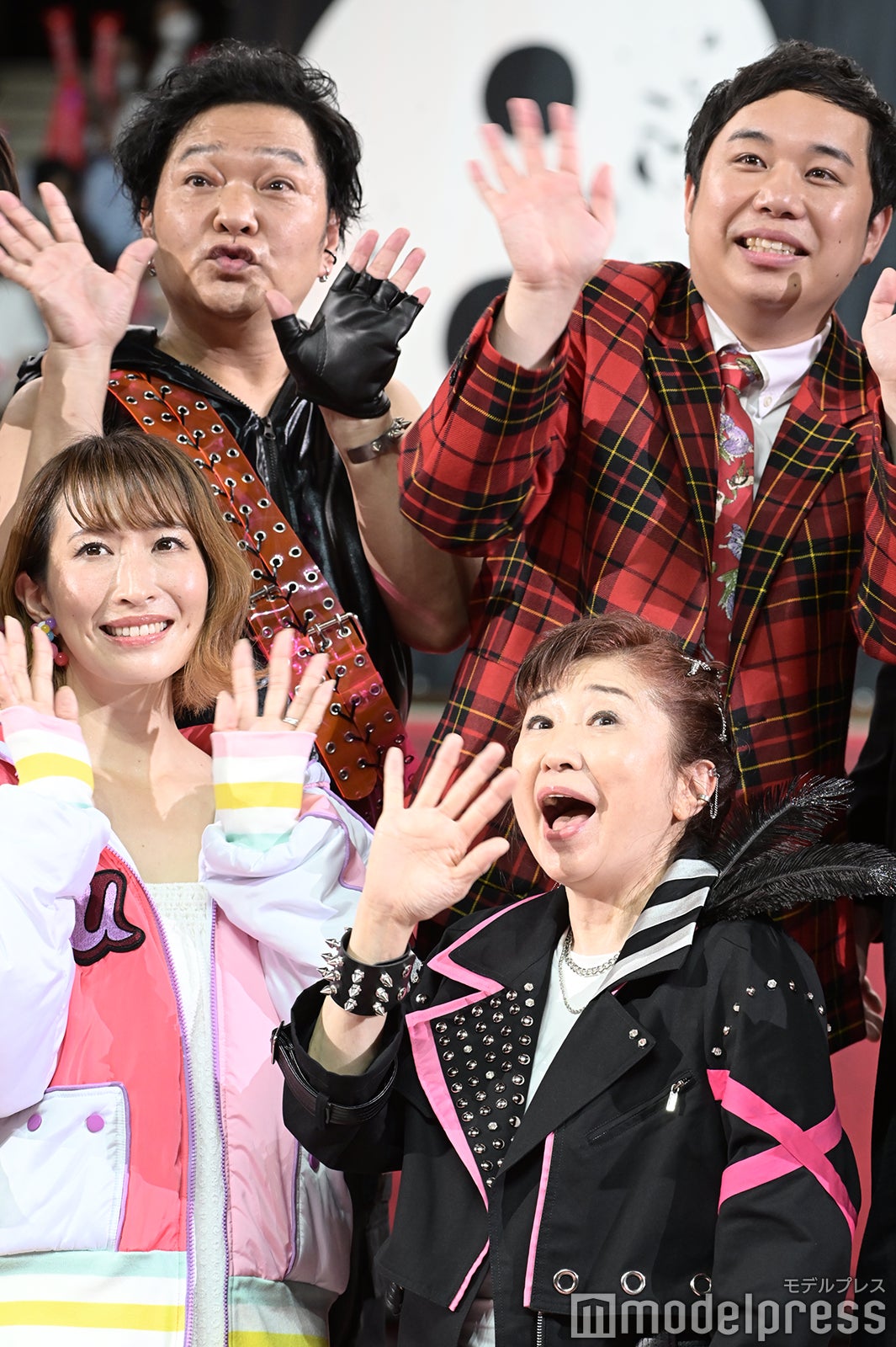 （上段）山口勝平、せいや（下段）名塚佳織、田中真弓 （C）モデルプレス