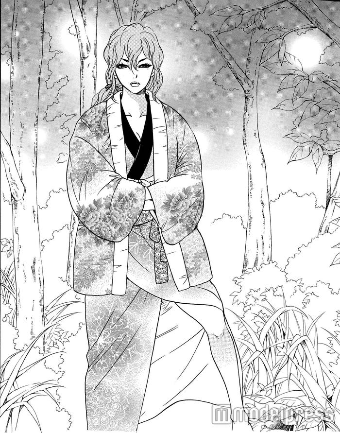 小西真奈美が演じる雪白の原作ビジュアル(C)高梨みつば/集英社