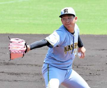 阪神・伊原 実戦復帰後初先発で5回0封 平田2軍監督「球のキレ良くなっている」