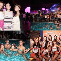 美女が水着で多数参加　「ミスTGC」ファイナリストはドレスアップ／（C）TGC Night Pool Party 2013 