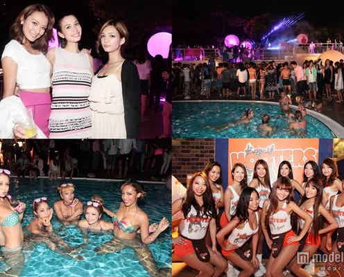 美女が水着で多数参加 「ミスTGC」ファイナリストはドレスアップ