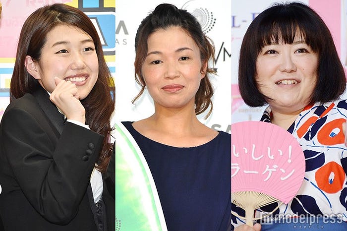 (左から)横澤夏子、大久保佳代子、黒沢かずこ(C)モデルプレス