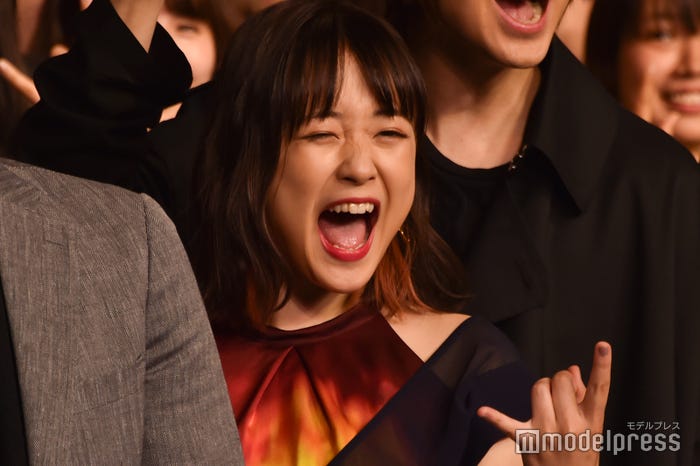 さくちゃん、今日イチの“ヘビメタ”顔(C)モデルプレス