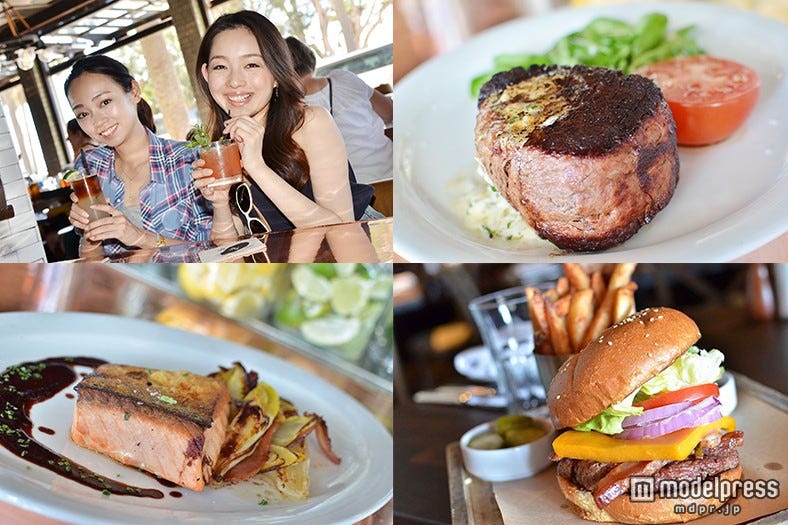 ビーチの側で楽しむ極上グルメ、LAセレブ気分で優雅にランチ