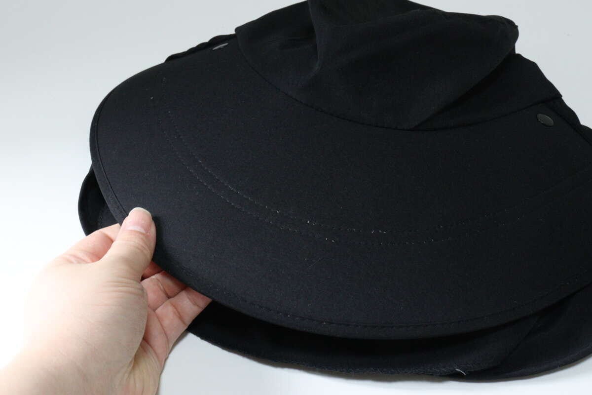 UVカットハット（冷感）　つば