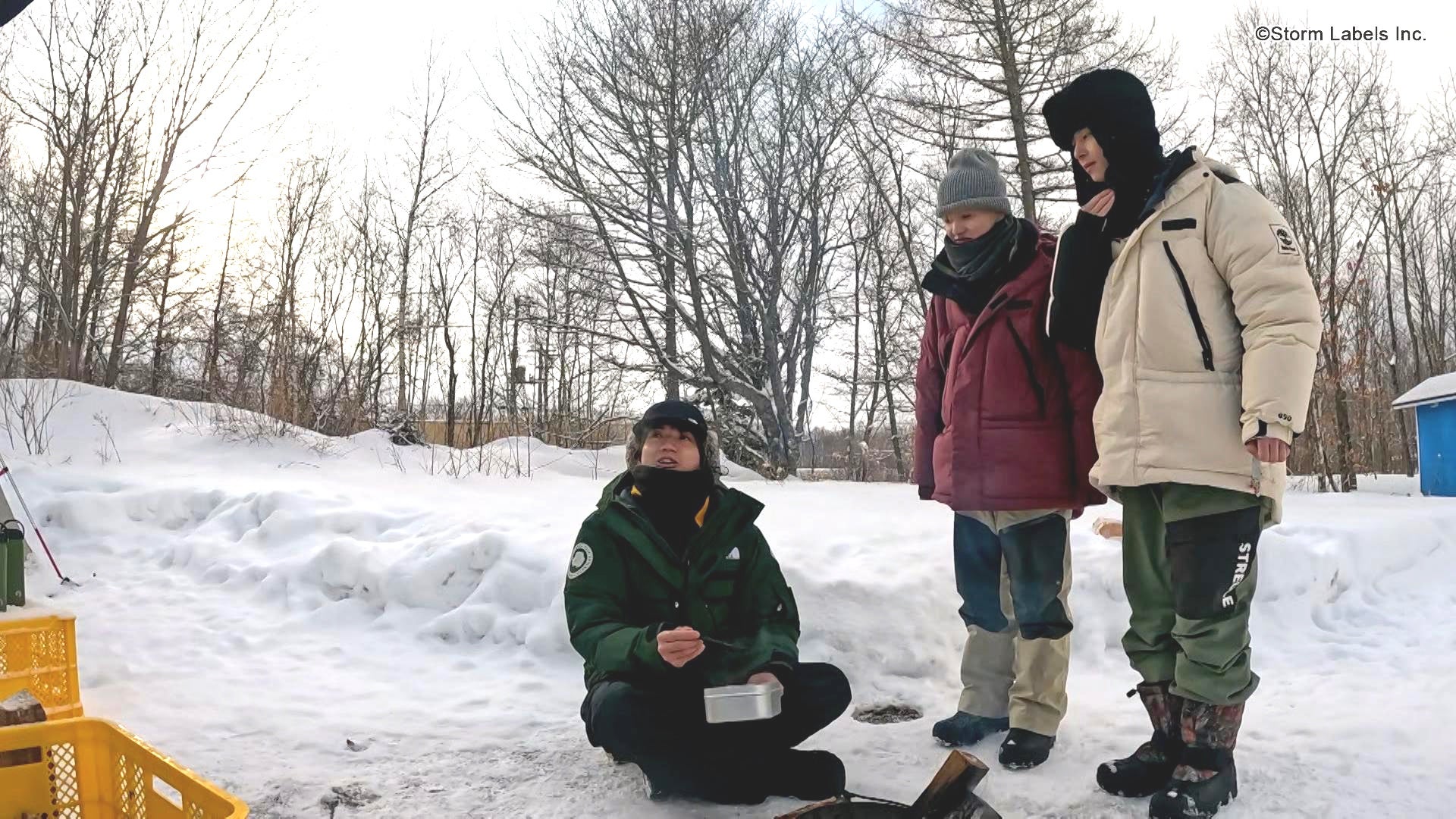 高地優吾、元木湧、松尾⿓（C）Storm Labels Inc.