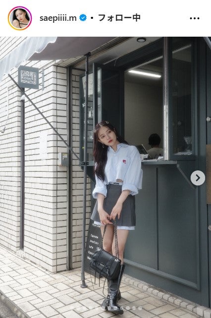 村瀬紗英Instagramより