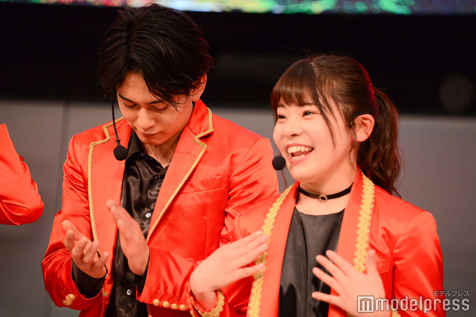 榊原徹士、藤井菜央／吉本坂46「泣かせてくれよ」発売記念イベント（C）モデルプレス