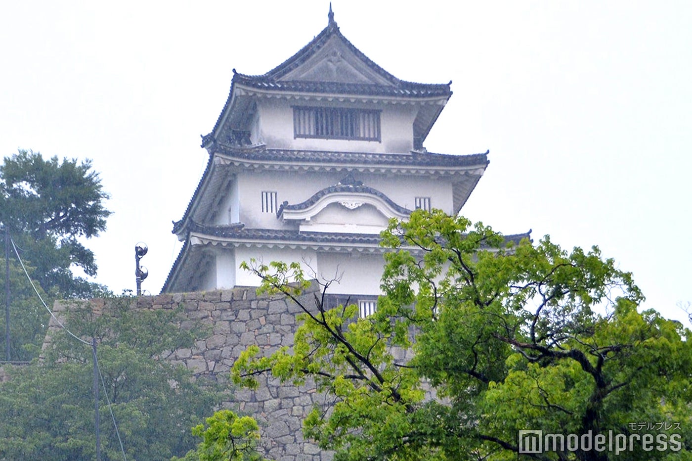 日本の100名城にも選ばれた「丸亀城」 （C）モデルプレス