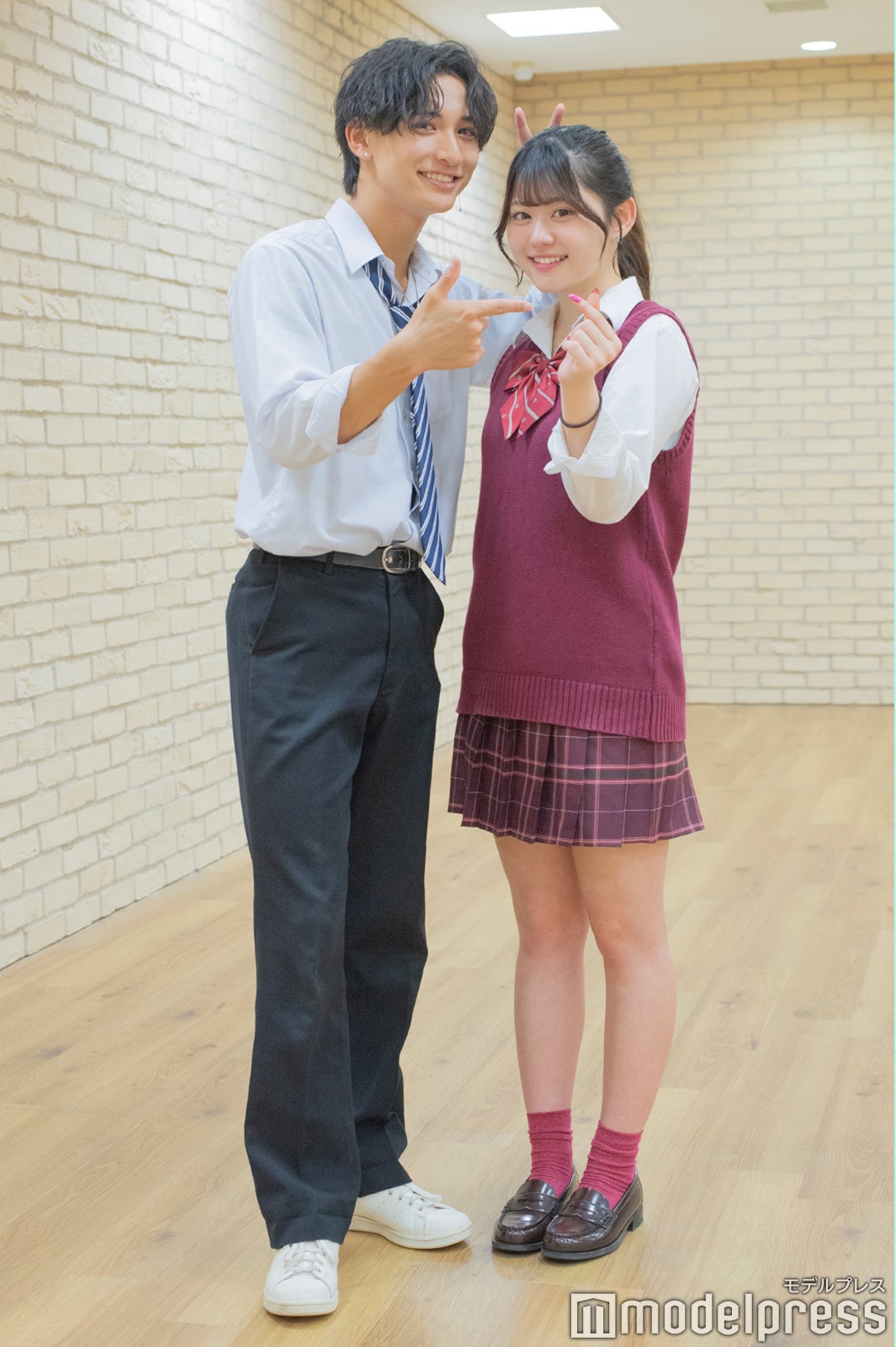 植野花道、りんか（C）モデルプレス