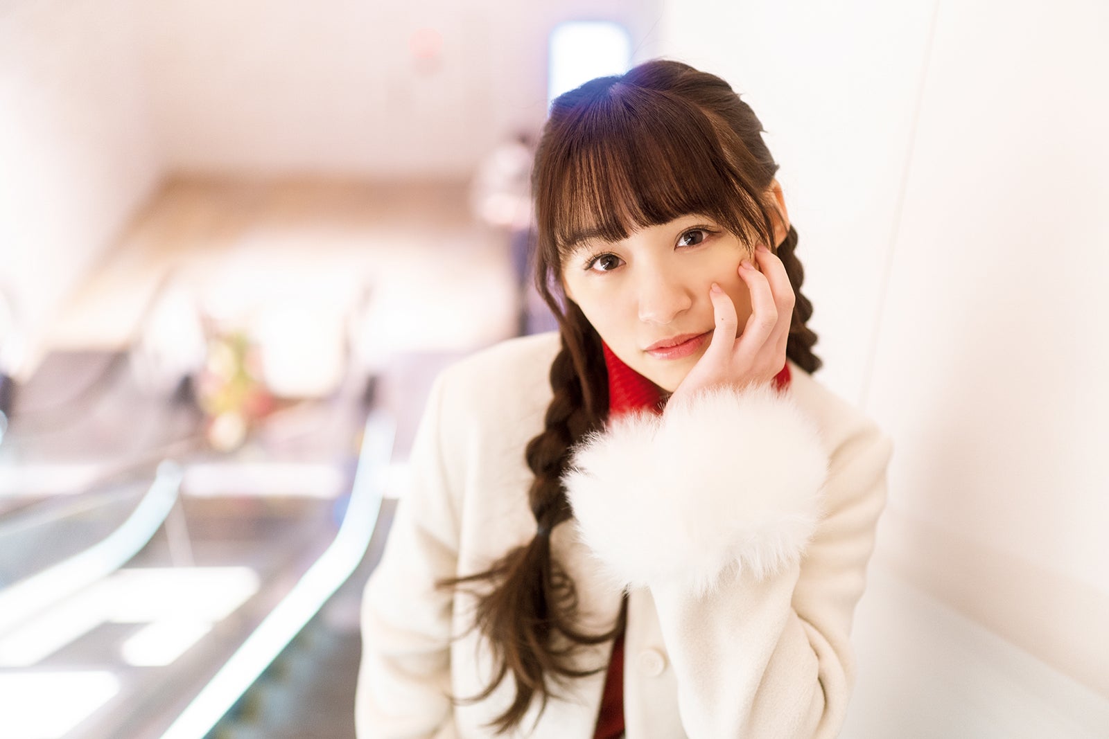 音嶋莉沙（C）YOROKOBI、カノウリョウマ／週刊プレイボーイ 