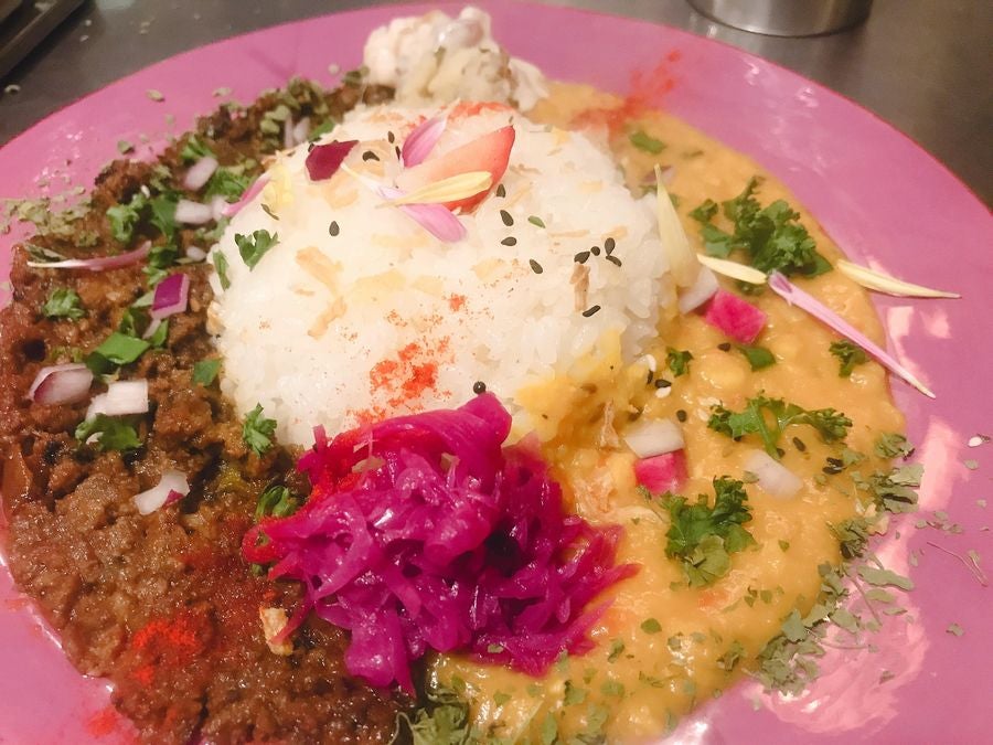 カレーの惑星_2種盛りカレー