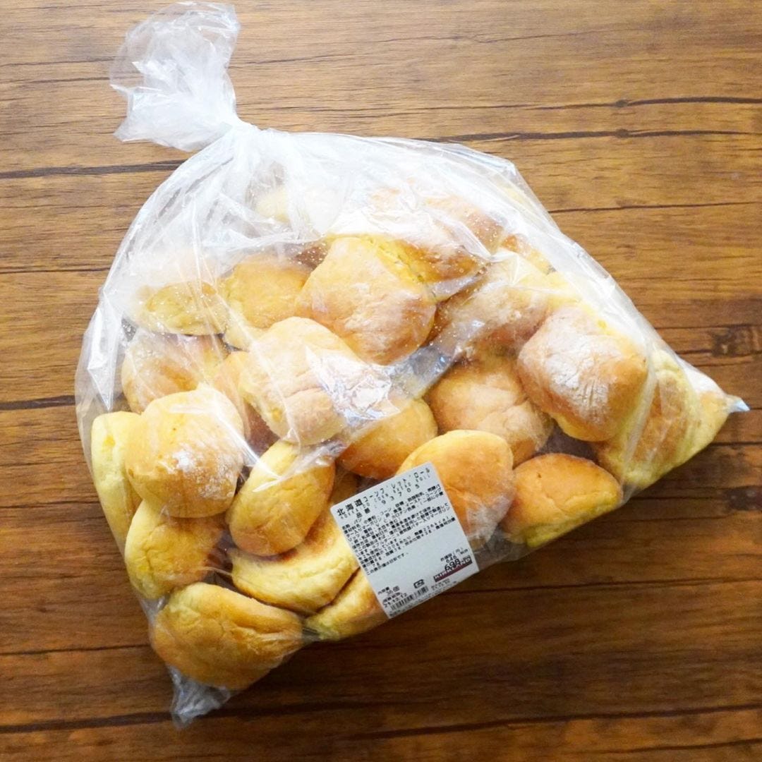 コストコの北海道コーンブレッドロール